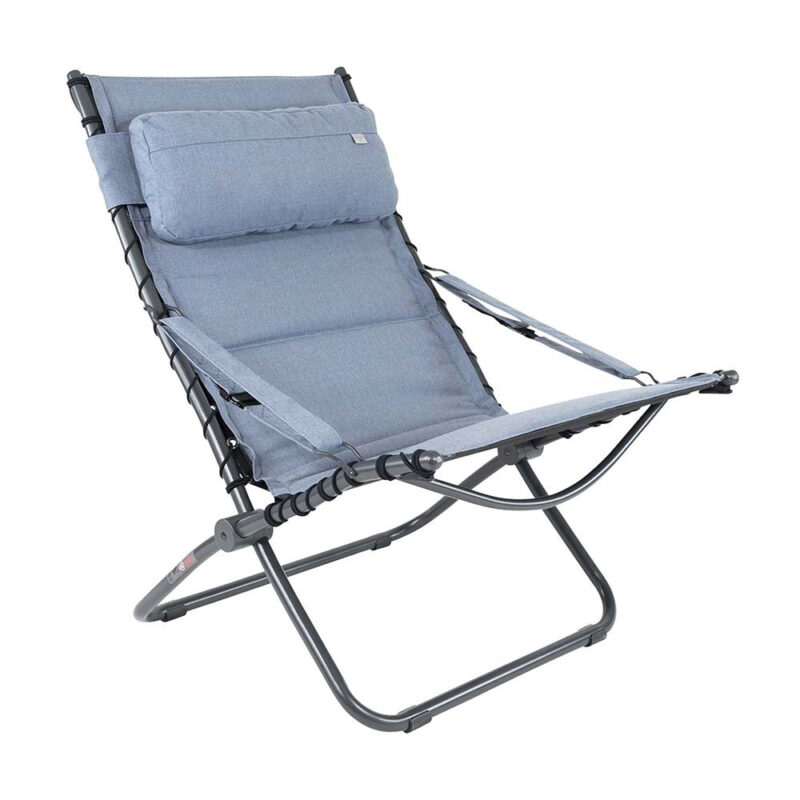 Crespo Ap262 Tex-comfort Liggestol - Blå til Campingbrug
