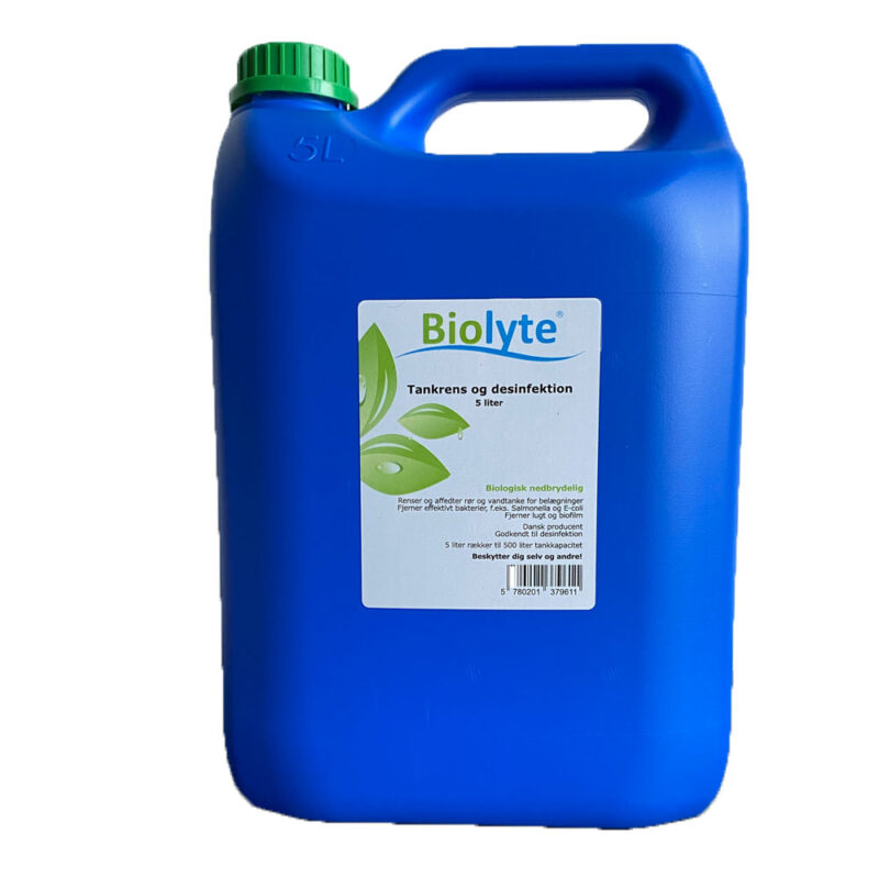 Biolyte Tankrens og Vandbehandling 50 Liter - Rengøringstilbud