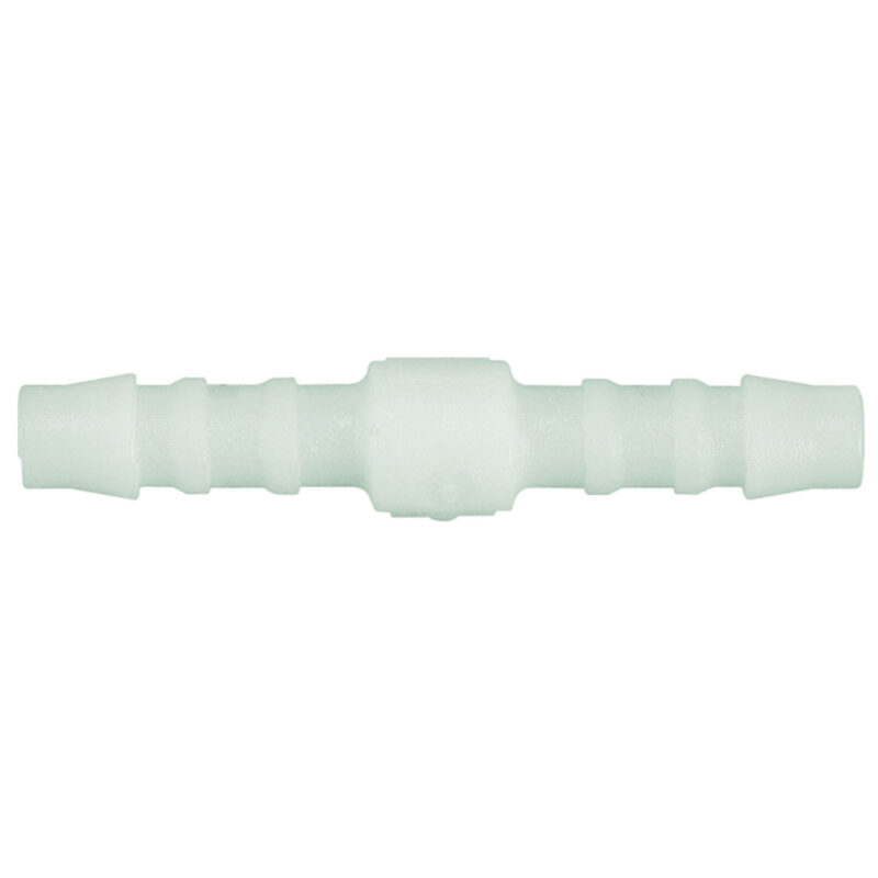 Lige Samlestykke 13 Mm Hvid - 1 Stk