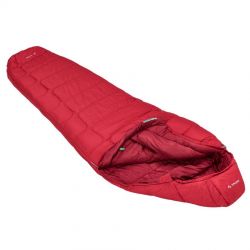 Vaude Sioux 400 S Syn - Mørk Indisk Rød Sovepose