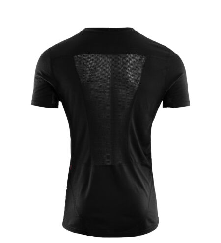 Aclima Herre Lw Sports T-shirt i Sort - Hurtig Levering!