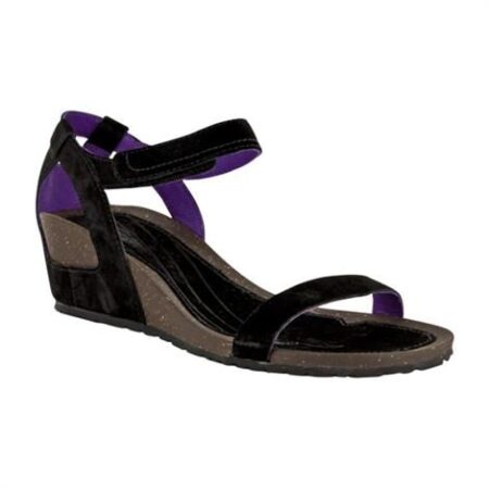 Teva Cabrillo Suede Sandaler til Dame - Black Purple