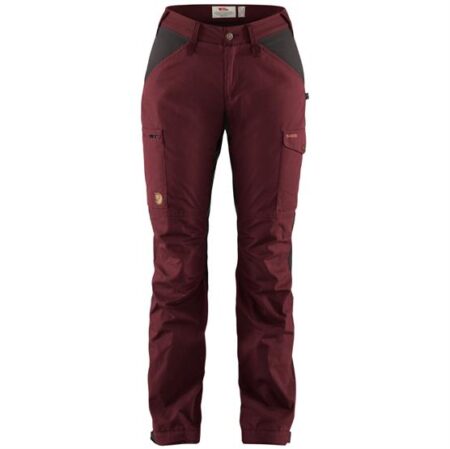 Fjällräven Kaipak Bukser til Dame - Mørk Garnet  Grey