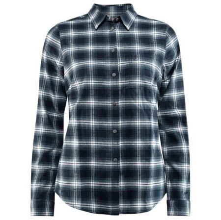 Fjällräven Övik Flannel Skjorte til Dame - Mørk Navy