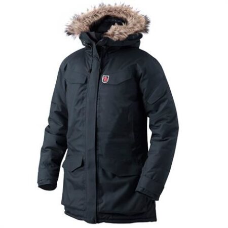 Fjällräven Nuuk Parka til kvinder - Mørk navy vinterjakke