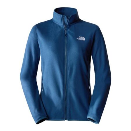 The North Face Dame 100 Glacier Fleece Jakke - Shady Blue